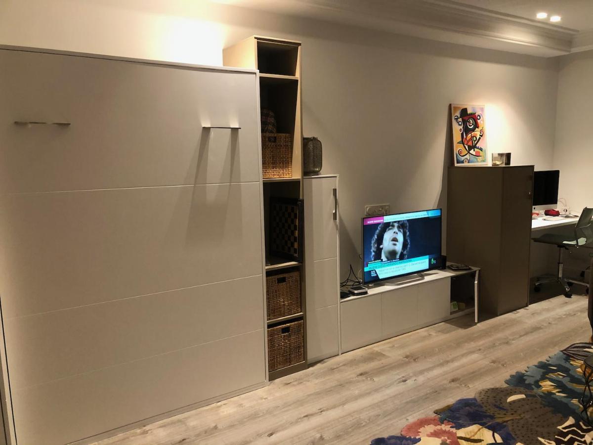 110 M2 Central Apartment In Abando Close To Guggenheim With Parking 빌바오 외부 사진