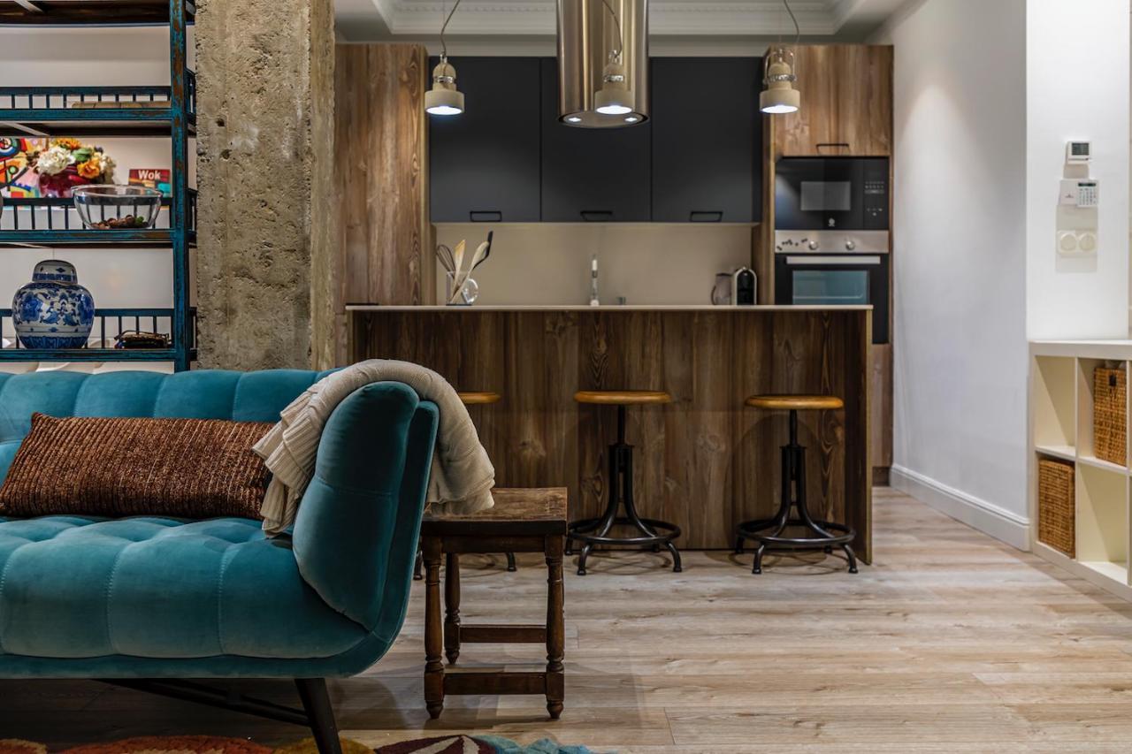 110 M2 Central Apartment In Abando Close To Guggenheim With Parking 빌바오 외부 사진