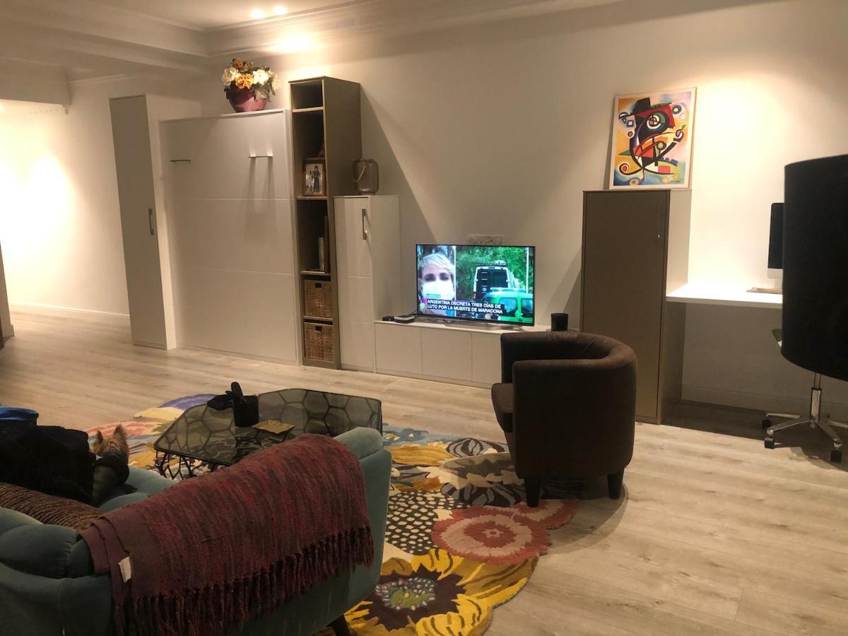 110 M2 Central Apartment In Abando Close To Guggenheim With Parking 빌바오 외부 사진