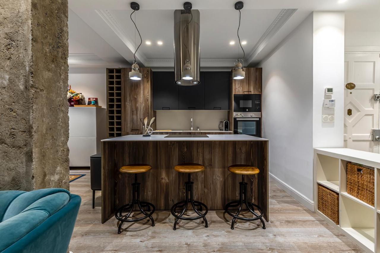 110 M2 Central Apartment In Abando Close To Guggenheim With Parking 빌바오 외부 사진